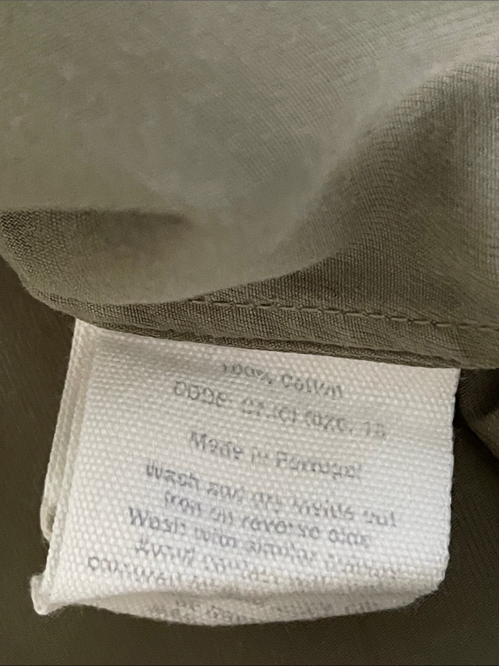 Toast UK Olive Camp Shirt UK size 10 - Picture 6 of 7
